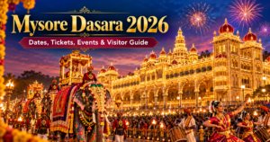 Mysore Dasara 2026 – Dates, Tickets, Events & Visitor Guide Mysore Dasara 2026