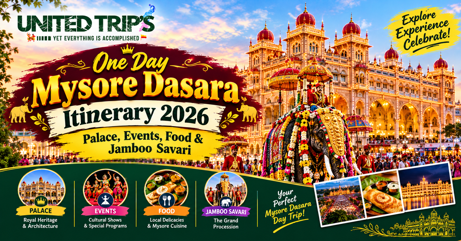 Mysore Dasara One Day Itinerary: Palace & Jamboo Savari